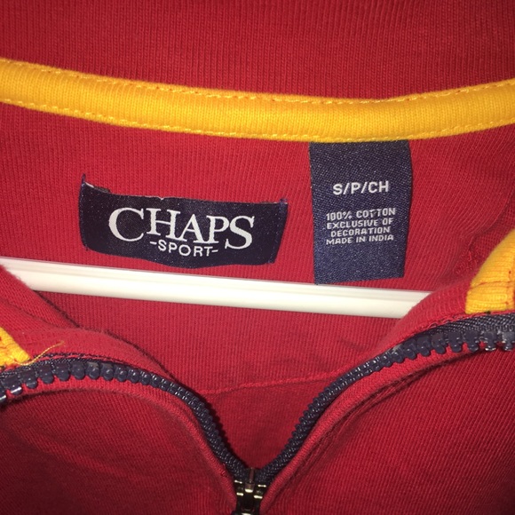 chaps Ralph Lauren red pullover - Picture 3 of 6